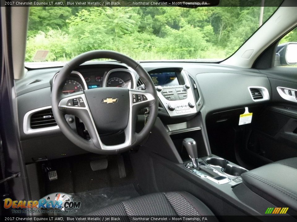 2017 Chevrolet Equinox LT AWD Blue Velvet Metallic / Jet Black Photo #13