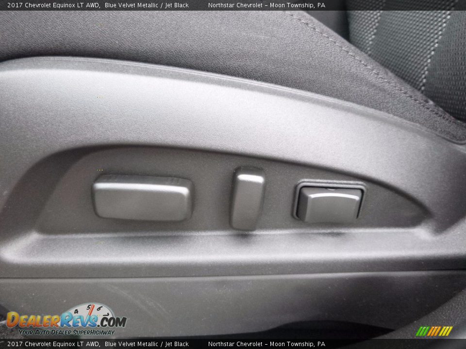 2017 Chevrolet Equinox LT AWD Blue Velvet Metallic / Jet Black Photo #15