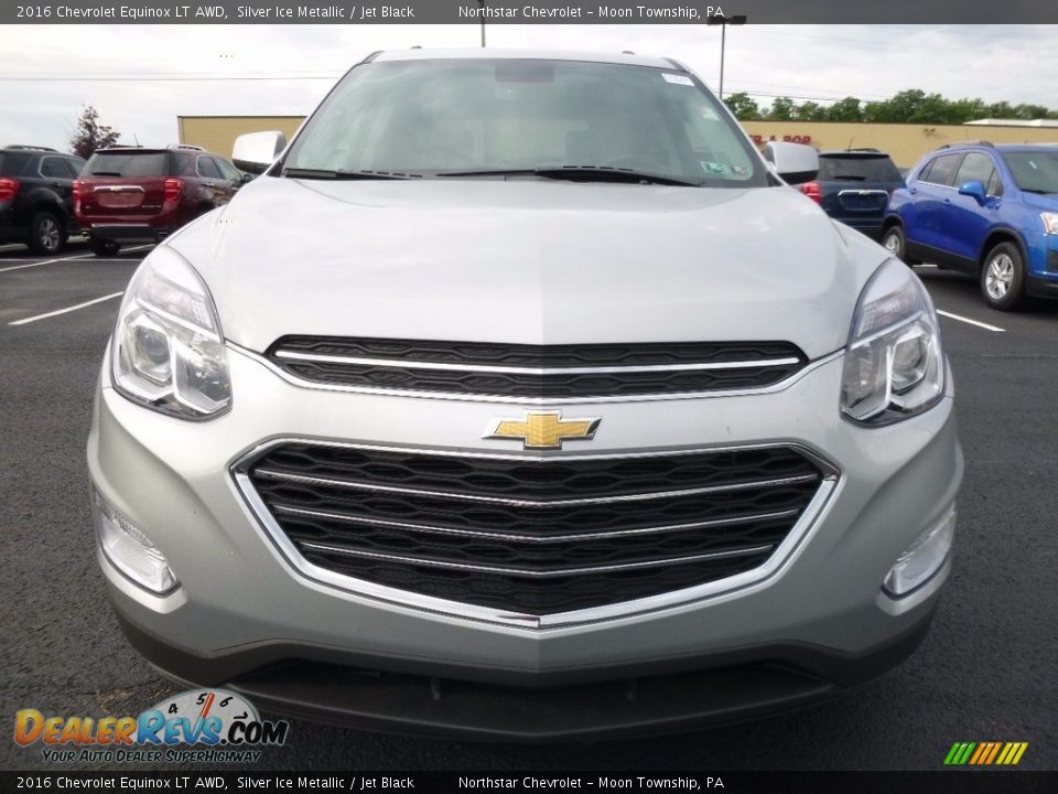 2016 Chevrolet Equinox LT AWD Silver Ice Metallic / Jet Black Photo #2