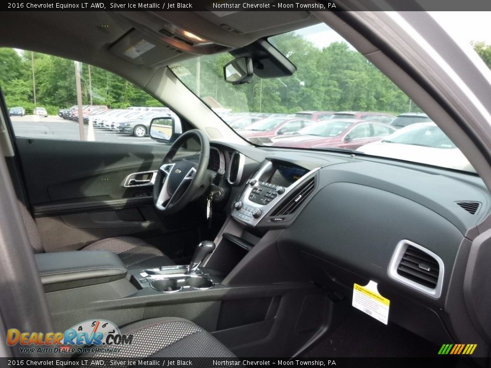 2016 Chevrolet Equinox LT AWD Silver Ice Metallic / Jet Black Photo #5