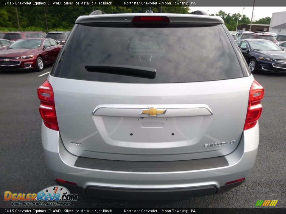 2016 Chevrolet Equinox LT AWD Silver Ice Metallic / Jet Black Photo #7
