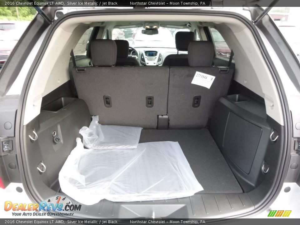 2016 Chevrolet Equinox LT AWD Silver Ice Metallic / Jet Black Photo #8