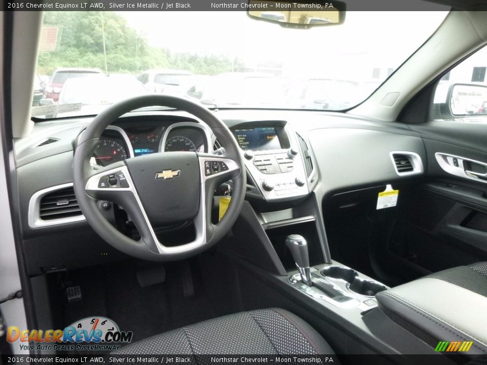 2016 Chevrolet Equinox LT AWD Silver Ice Metallic / Jet Black Photo #14
