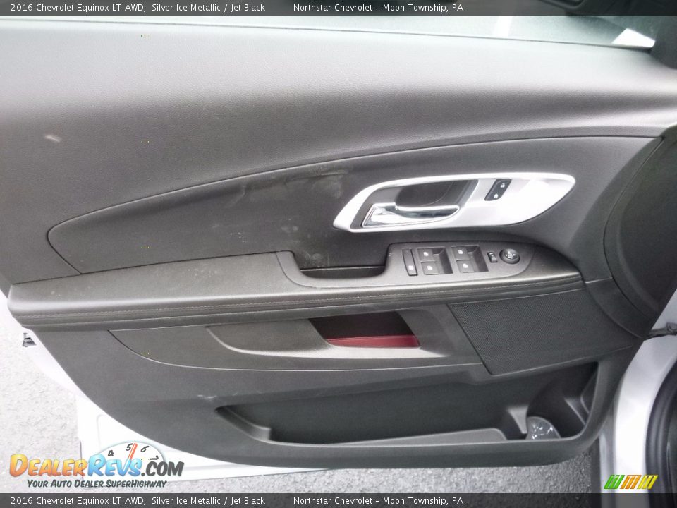 2016 Chevrolet Equinox LT AWD Silver Ice Metallic / Jet Black Photo #15