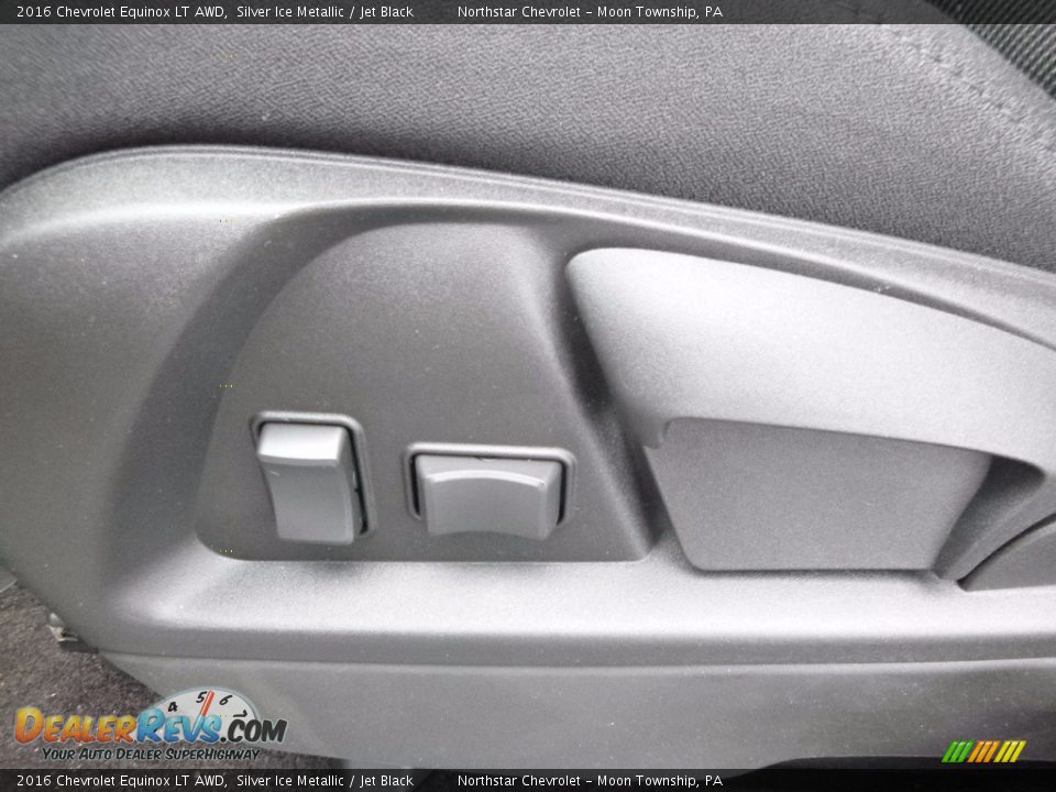 2016 Chevrolet Equinox LT AWD Silver Ice Metallic / Jet Black Photo #16