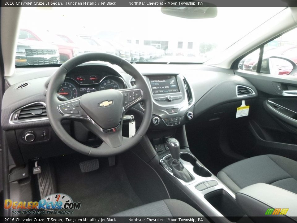 2016 Chevrolet Cruze LT Sedan Tungsten Metallic / Jet Black Photo #13