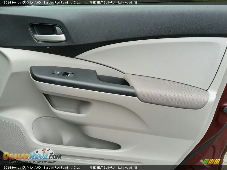 2014 Honda CR-V LX AWD Basque Red Pearl II / Gray Photo #13