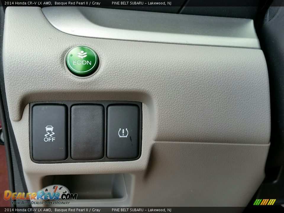 2014 Honda CR-V LX AWD Basque Red Pearl II / Gray Photo #23