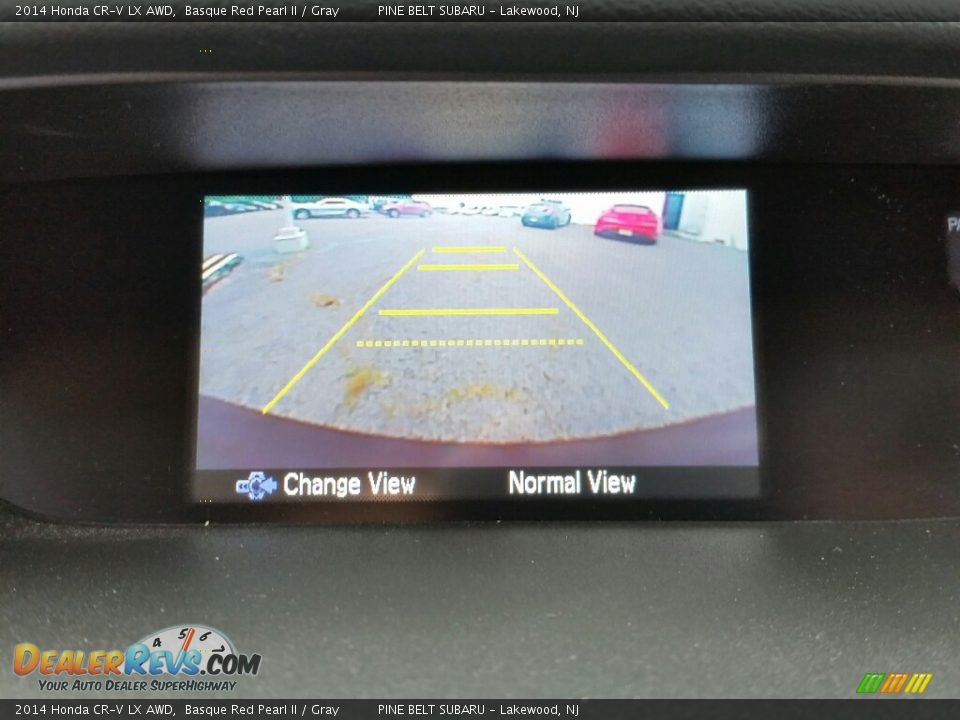 2014 Honda CR-V LX AWD Basque Red Pearl II / Gray Photo #26