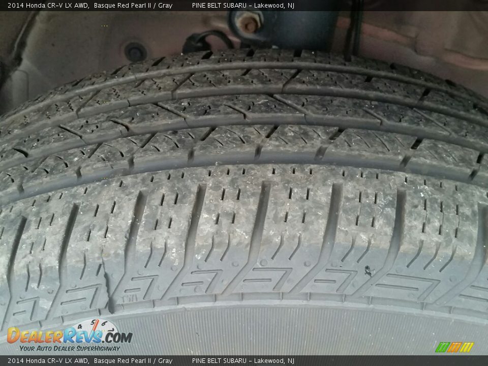 2014 Honda CR-V LX AWD Basque Red Pearl II / Gray Photo #29