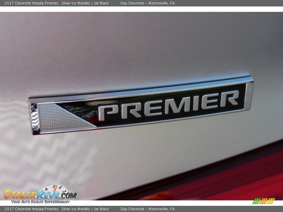 2017 Chevrolet Impala Premier Silver Ice Metallic / Jet Black Photo #8