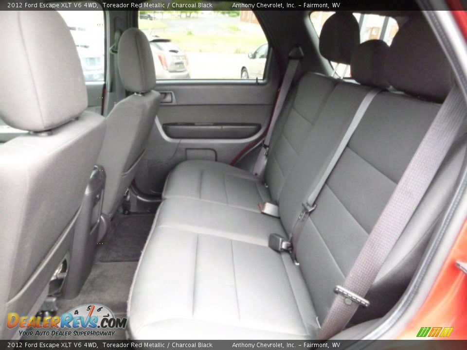 2012 Ford Escape XLT V6 4WD Toreador Red Metallic / Charcoal Black Photo #4