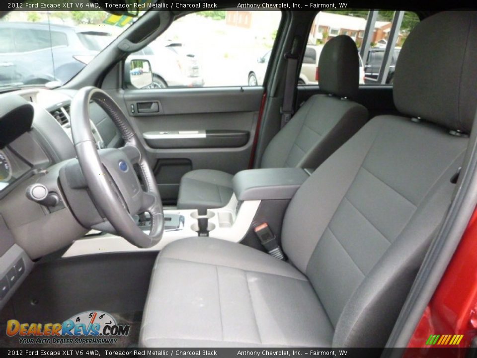 2012 Ford Escape XLT V6 4WD Toreador Red Metallic / Charcoal Black Photo #14