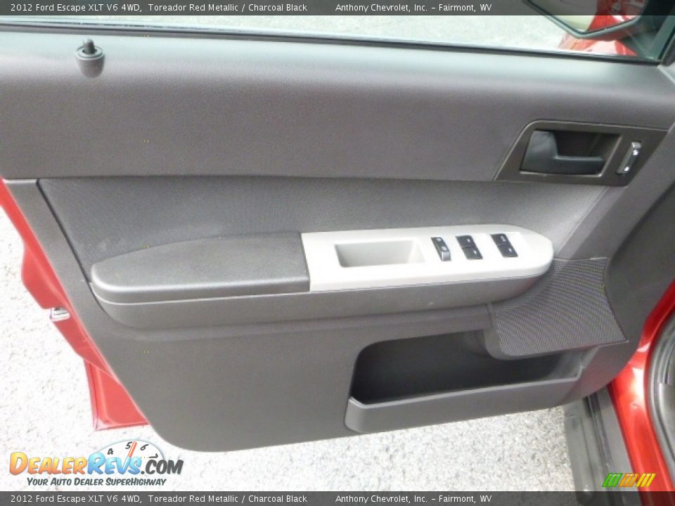 2012 Ford Escape XLT V6 4WD Toreador Red Metallic / Charcoal Black Photo #15