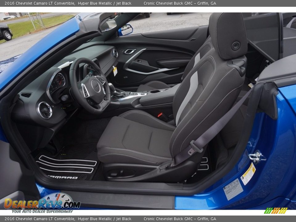 2016 Chevrolet Camaro LT Convertible Hyper Blue Metallic / Jet Black Photo #9