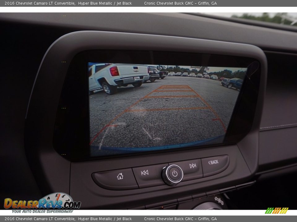 2016 Chevrolet Camaro LT Convertible Hyper Blue Metallic / Jet Black Photo #14