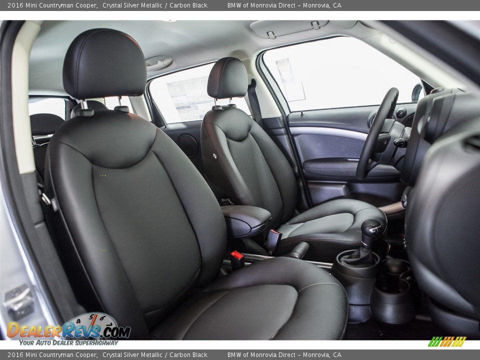 2016 Mini Countryman Cooper Crystal Silver Metallic / Carbon Black Photo #2