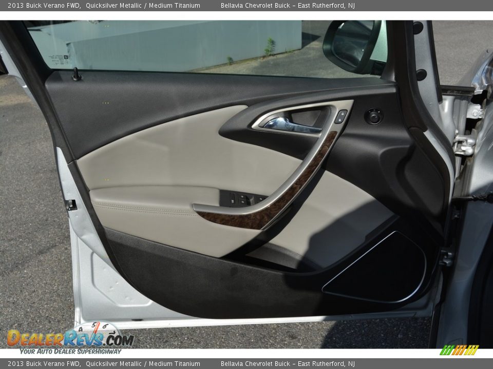 2013 Buick Verano FWD Quicksilver Metallic / Medium Titanium Photo #6