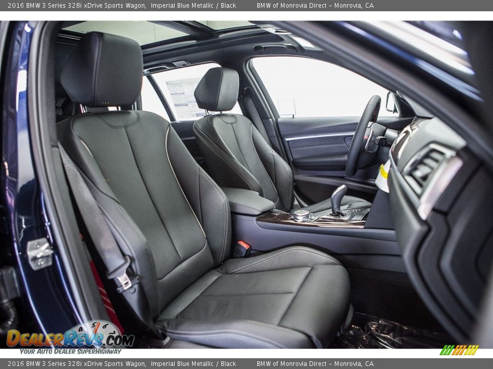 2016 BMW 3 Series 328i xDrive Sports Wagon Imperial Blue Metallic / Black Photo #2