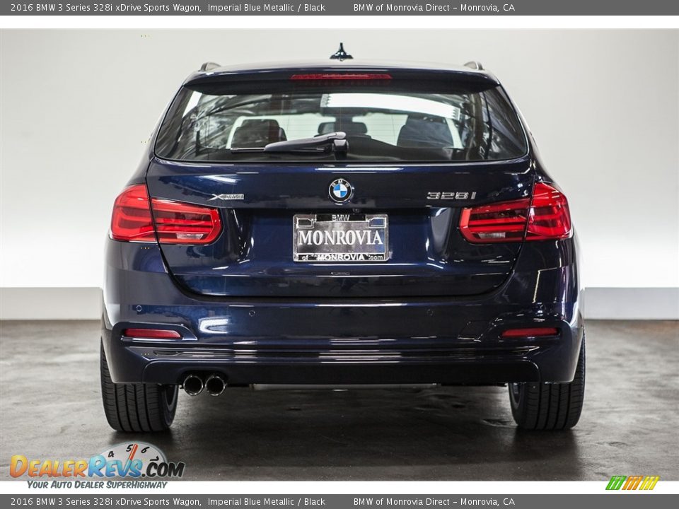 2016 BMW 3 Series 328i xDrive Sports Wagon Imperial Blue Metallic / Black Photo #4