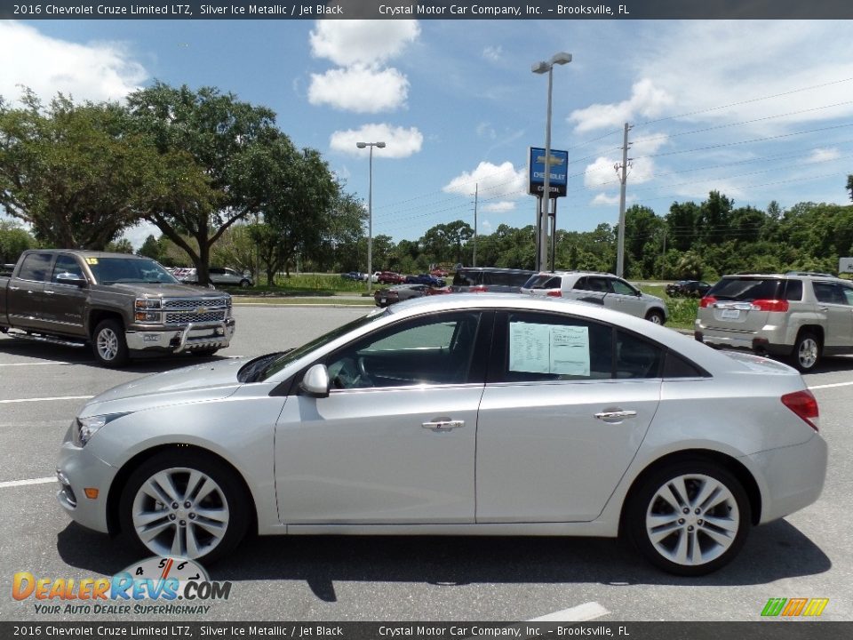 2016 Chevrolet Cruze Limited LTZ Silver Ice Metallic / Jet Black Photo #2