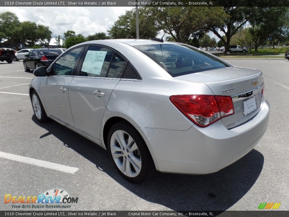 2016 Chevrolet Cruze Limited LTZ Silver Ice Metallic / Jet Black Photo #3