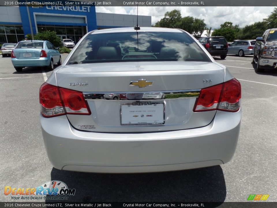 2016 Chevrolet Cruze Limited LTZ Silver Ice Metallic / Jet Black Photo #7