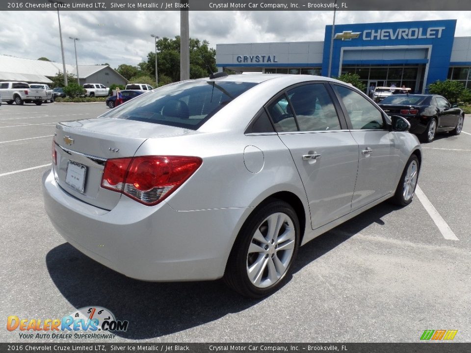 2016 Chevrolet Cruze Limited LTZ Silver Ice Metallic / Jet Black Photo #8