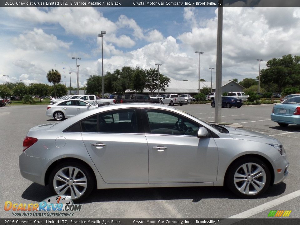 2016 Chevrolet Cruze Limited LTZ Silver Ice Metallic / Jet Black Photo #9