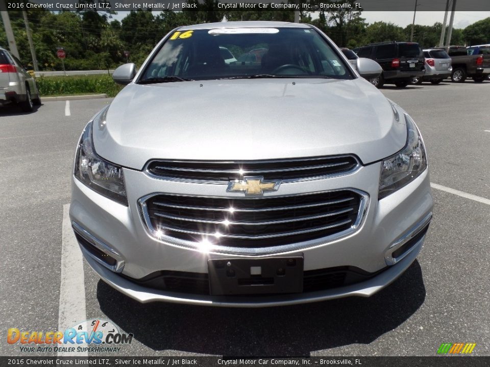 2016 Chevrolet Cruze Limited LTZ Silver Ice Metallic / Jet Black Photo #13