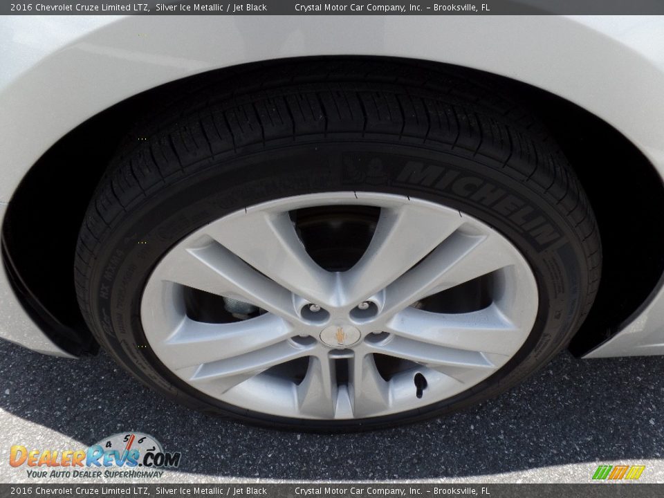 2016 Chevrolet Cruze Limited LTZ Silver Ice Metallic / Jet Black Photo #14