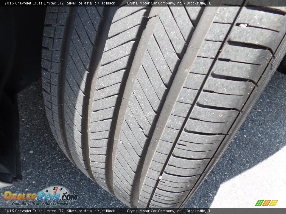 2016 Chevrolet Cruze Limited LTZ Silver Ice Metallic / Jet Black Photo #15