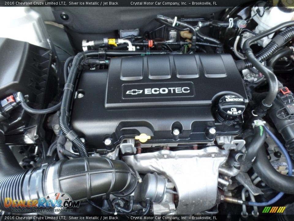 2016 Chevrolet Cruze Limited LTZ Silver Ice Metallic / Jet Black Photo #16