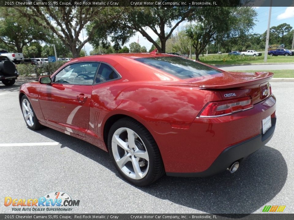 2015 Chevrolet Camaro SS/RS Coupe Red Rock Metallic / Gray Photo #3
