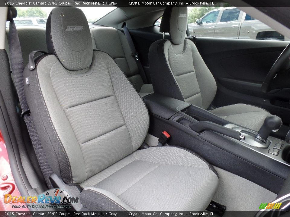 Front Seat of 2015 Chevrolet Camaro SS/RS Coupe Photo #13