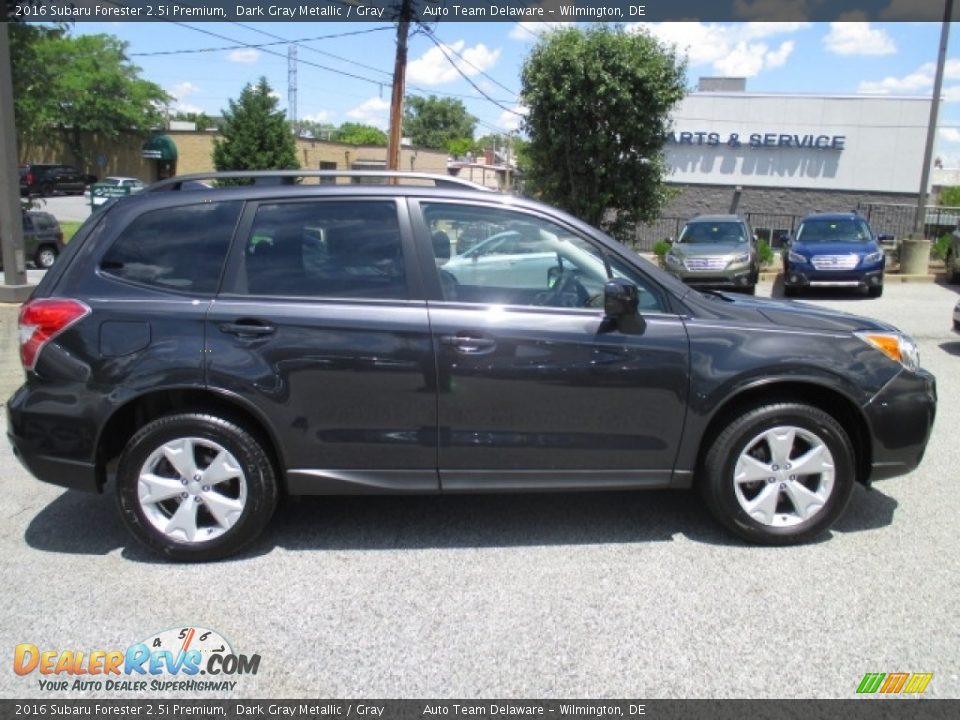 2016 Subaru Forester 2.5i Premium Dark Gray Metallic / Gray Photo #7