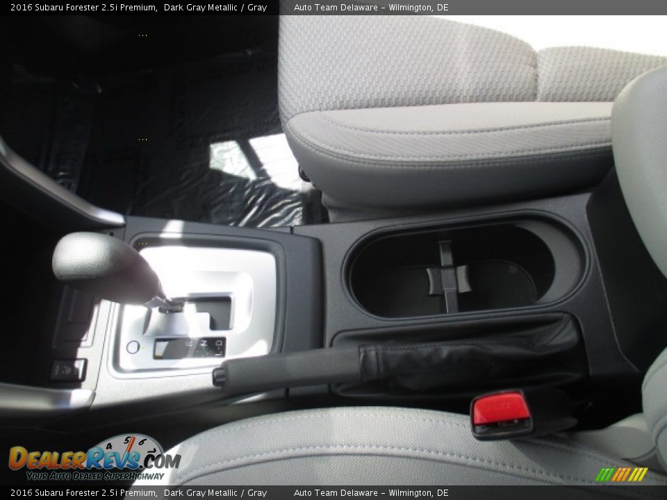 2016 Subaru Forester 2.5i Premium Dark Gray Metallic / Gray Photo #15