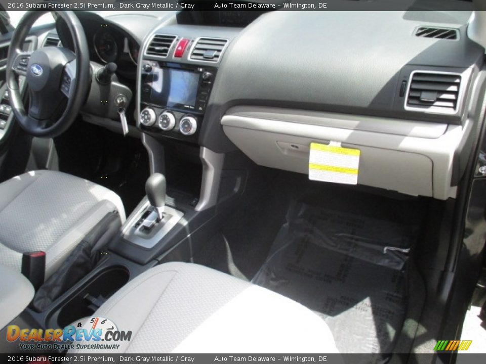 2016 Subaru Forester 2.5i Premium Dark Gray Metallic / Gray Photo #23