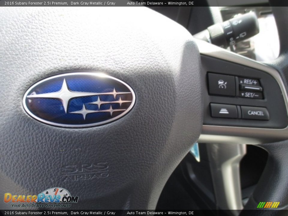 2016 Subaru Forester 2.5i Premium Dark Gray Metallic / Gray Photo #25