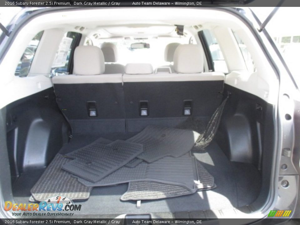 2016 Subaru Forester 2.5i Premium Dark Gray Metallic / Gray Photo #27