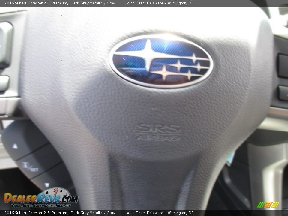 2016 Subaru Forester 2.5i Premium Dark Gray Metallic / Gray Photo #33