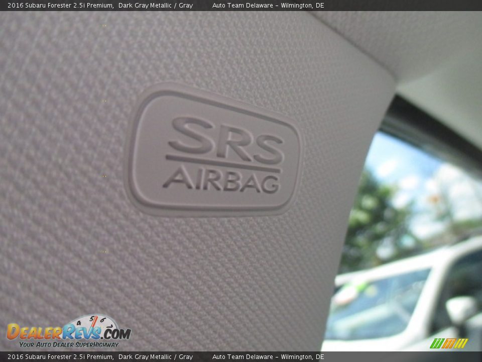 2016 Subaru Forester 2.5i Premium Dark Gray Metallic / Gray Photo #35