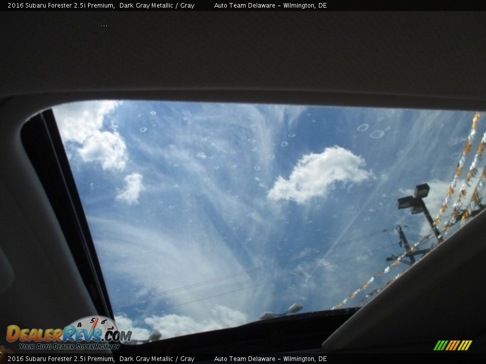 2016 Subaru Forester 2.5i Premium Dark Gray Metallic / Gray Photo #36