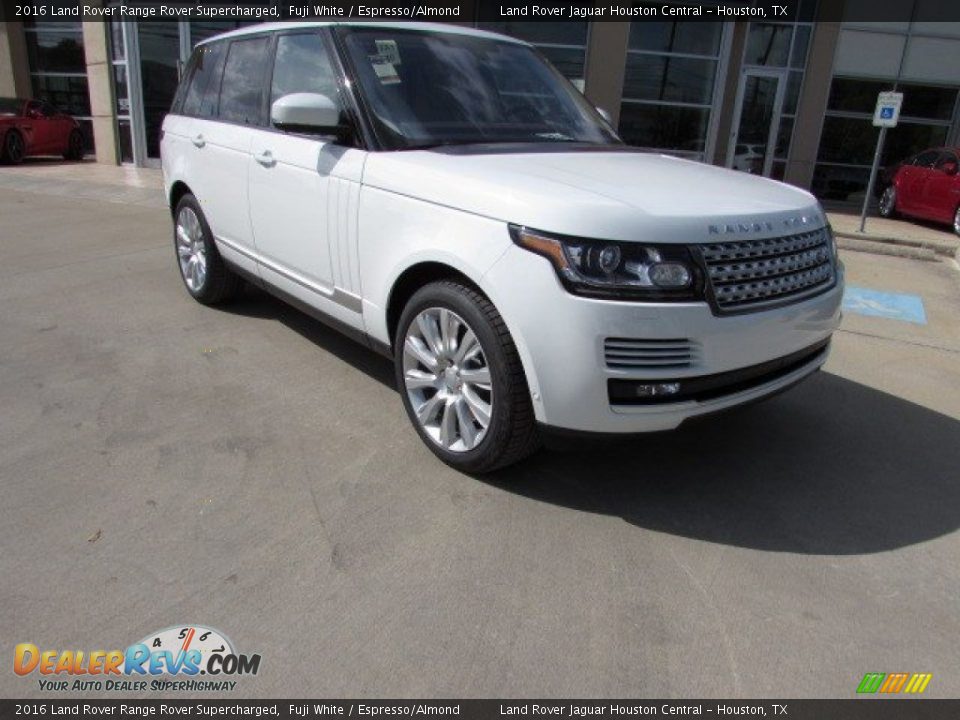 2016 Land Rover Range Rover Supercharged Fuji White / Espresso/Almond Photo #1