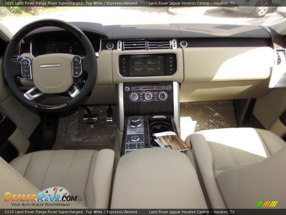 2016 Land Rover Range Rover Supercharged Fuji White / Espresso/Almond Photo #4