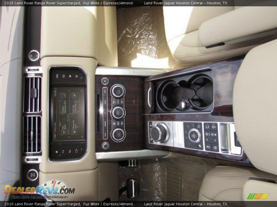 2016 Land Rover Range Rover Supercharged Fuji White / Espresso/Almond Photo #11