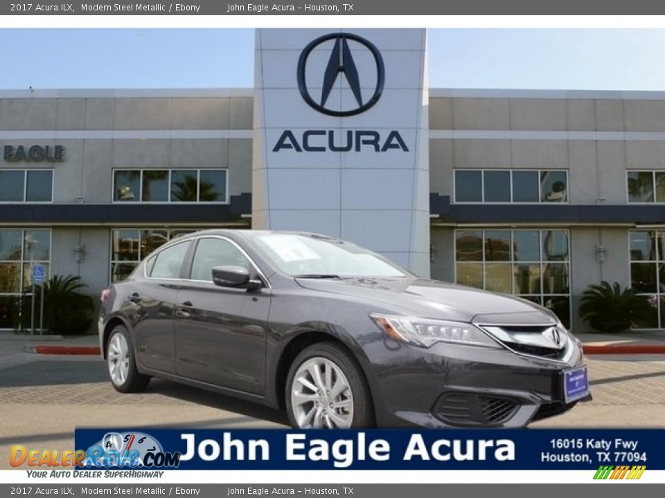 2017 Acura ILX Modern Steel Metallic / Ebony Photo #1