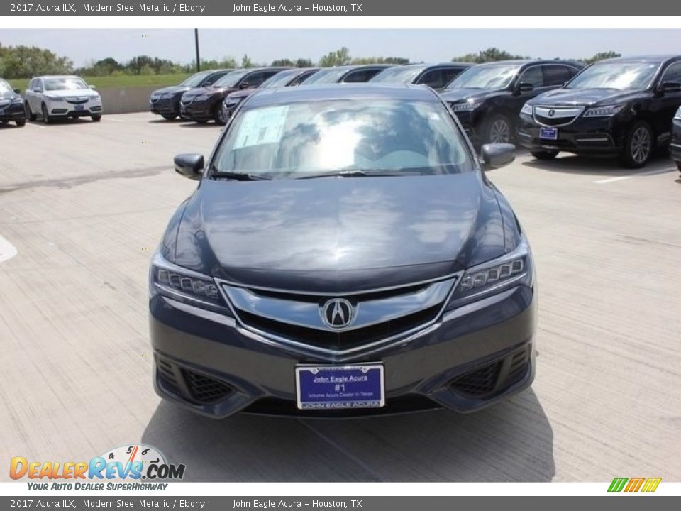 2017 Acura ILX Modern Steel Metallic / Ebony Photo #2