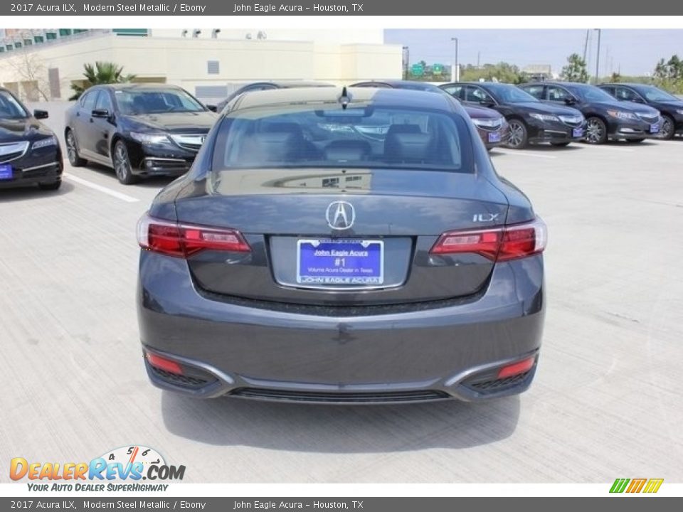 2017 Acura ILX Modern Steel Metallic / Ebony Photo #6