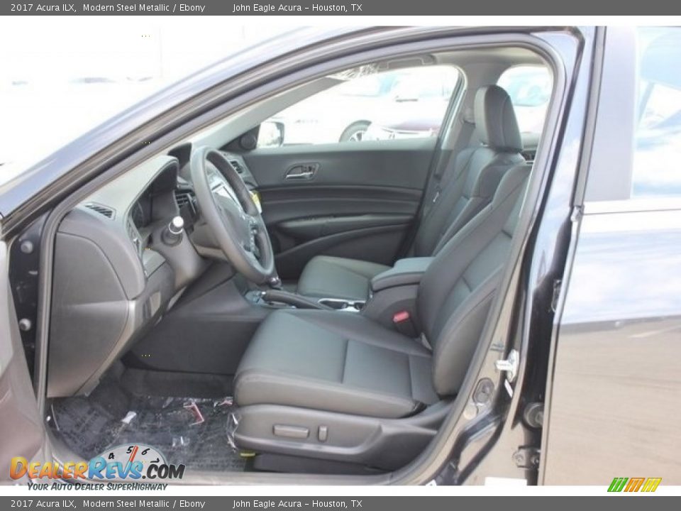 2017 Acura ILX Modern Steel Metallic / Ebony Photo #12